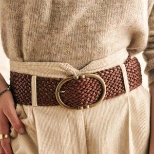 Sezane FÉTICHE BELT Chocolate